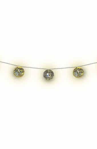 6-Count Disco Ball String Lights