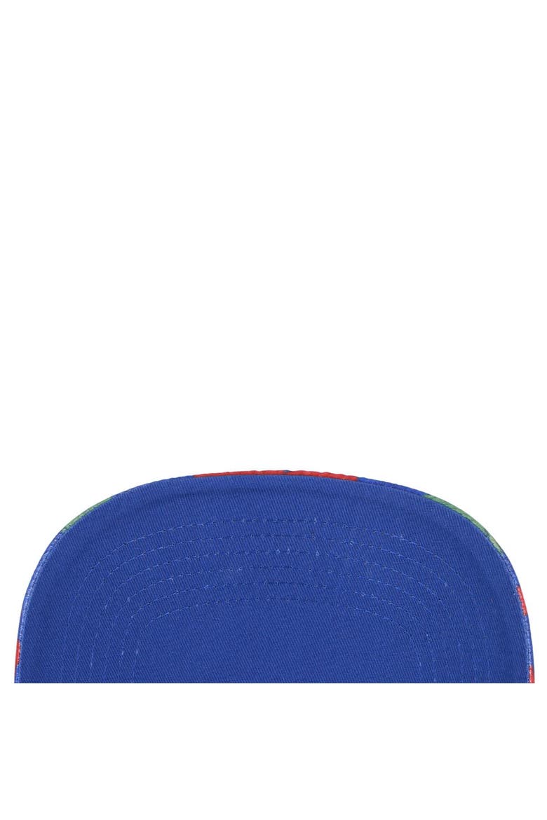Men's '47 White/Royal New York Giants Beach Side Hitch Adjustable Hat, Alternate, color, White