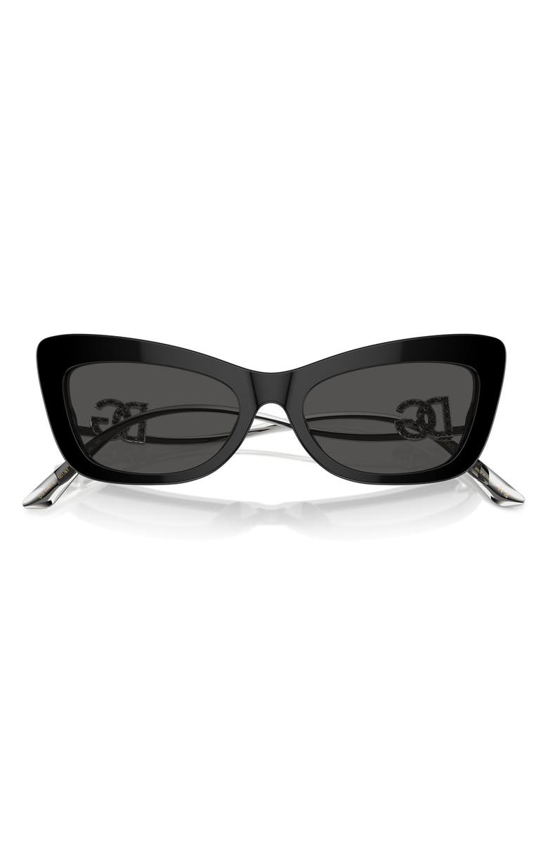 Dolce&Gabbana 55mm Cat Eye Sunglasses, Main, color, 