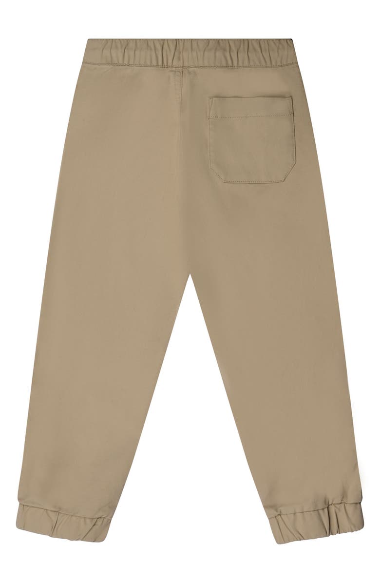 Brooks Brothers Kids' Drawstring Cotton Twill Joggers, Alternate, color, 
