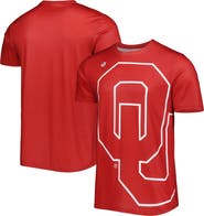 DYME LYFE Men's Dyme Lyfe Crimson Oklahoma Sooners Big Logo T-Shirt