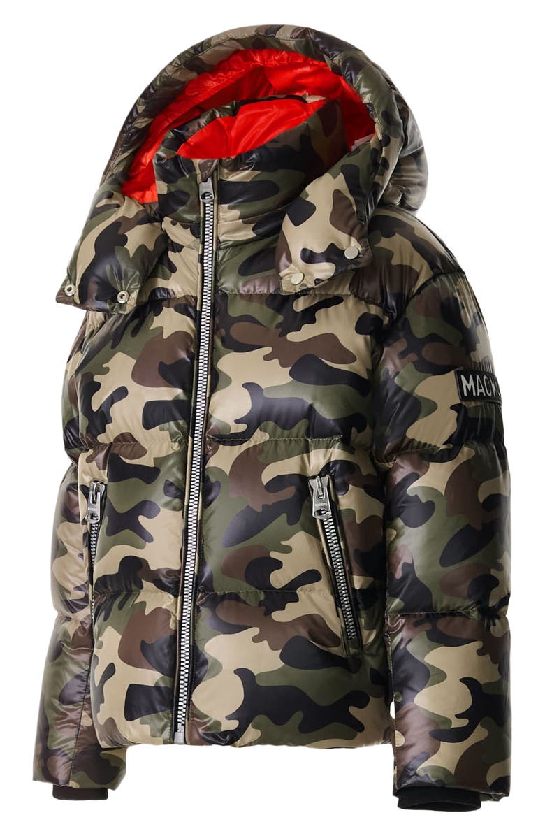 Mackage Kids' Jesse Water Repellent Puffer Coat, Alternate, color, Camoflage Print
