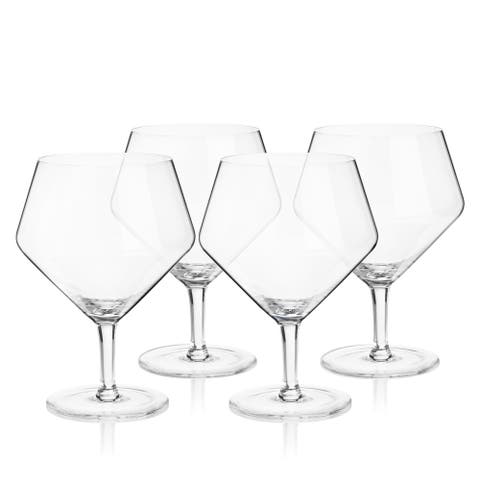 Raye Crystal Gin & Tonic Glasses Set of 4