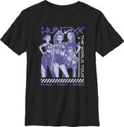 KPop Demon Hunters Boy's KPop Demon Hunters Rumi Zoey Mira Tour  Graphic T-Shirt