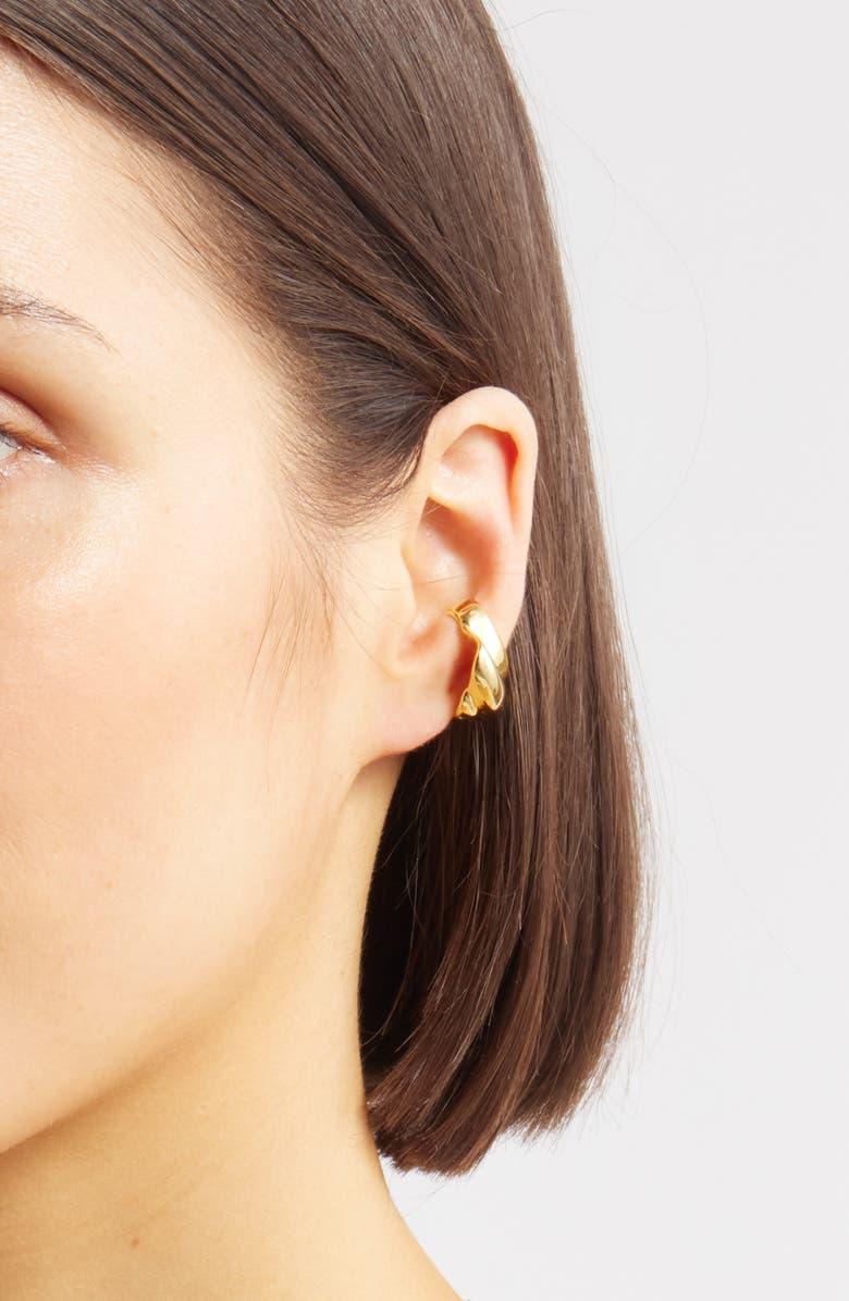 Jenny Bird Lydia Ear Cuff, Alternate, color, High Polish Gold