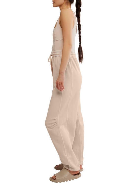 FREE PEOPLE FP MOVEMENT BY FREE PEOPLE FP MOVEMENT INBOUND STRETCH COTTON JUMPSUIT 