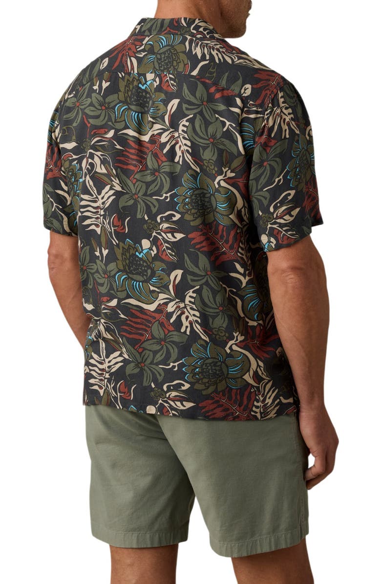Faherty Bali Button-Up Camp Shirt, Alternate, color,