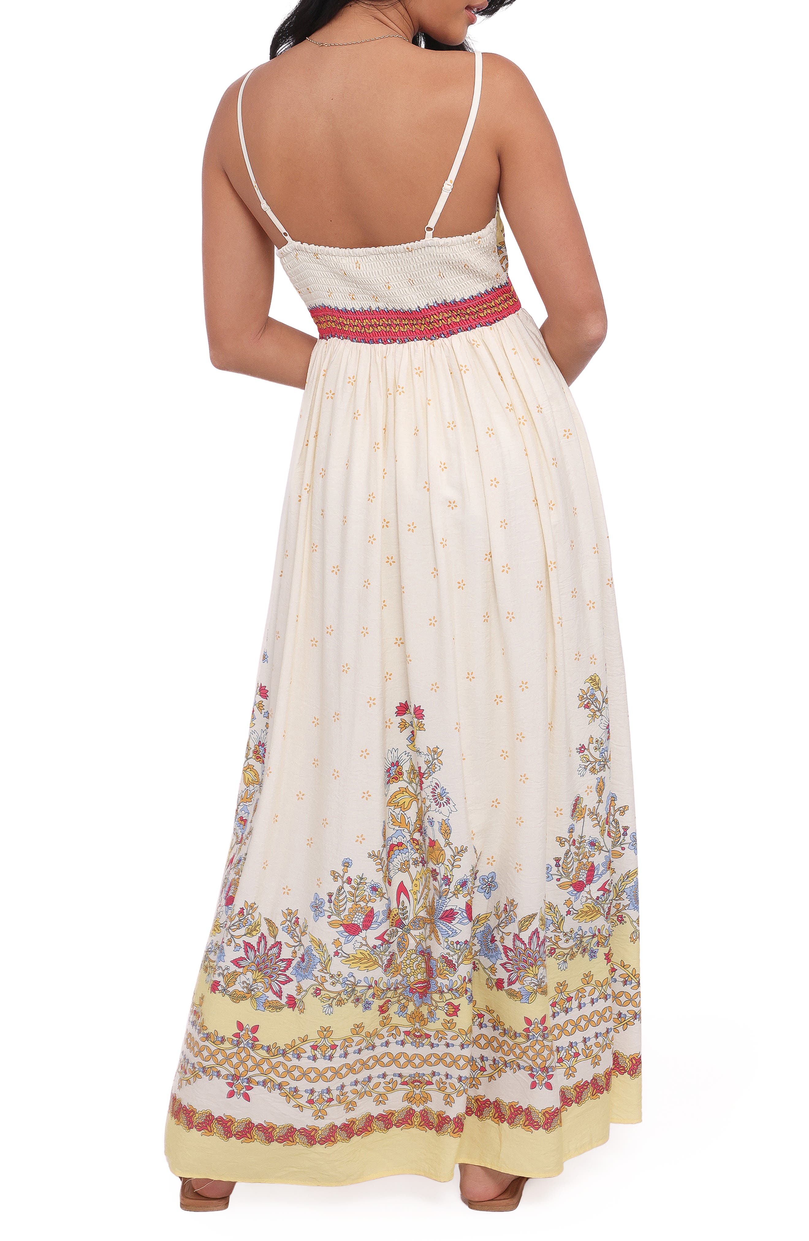 Caelia Print Sleeveless Maxi Dress - image 2