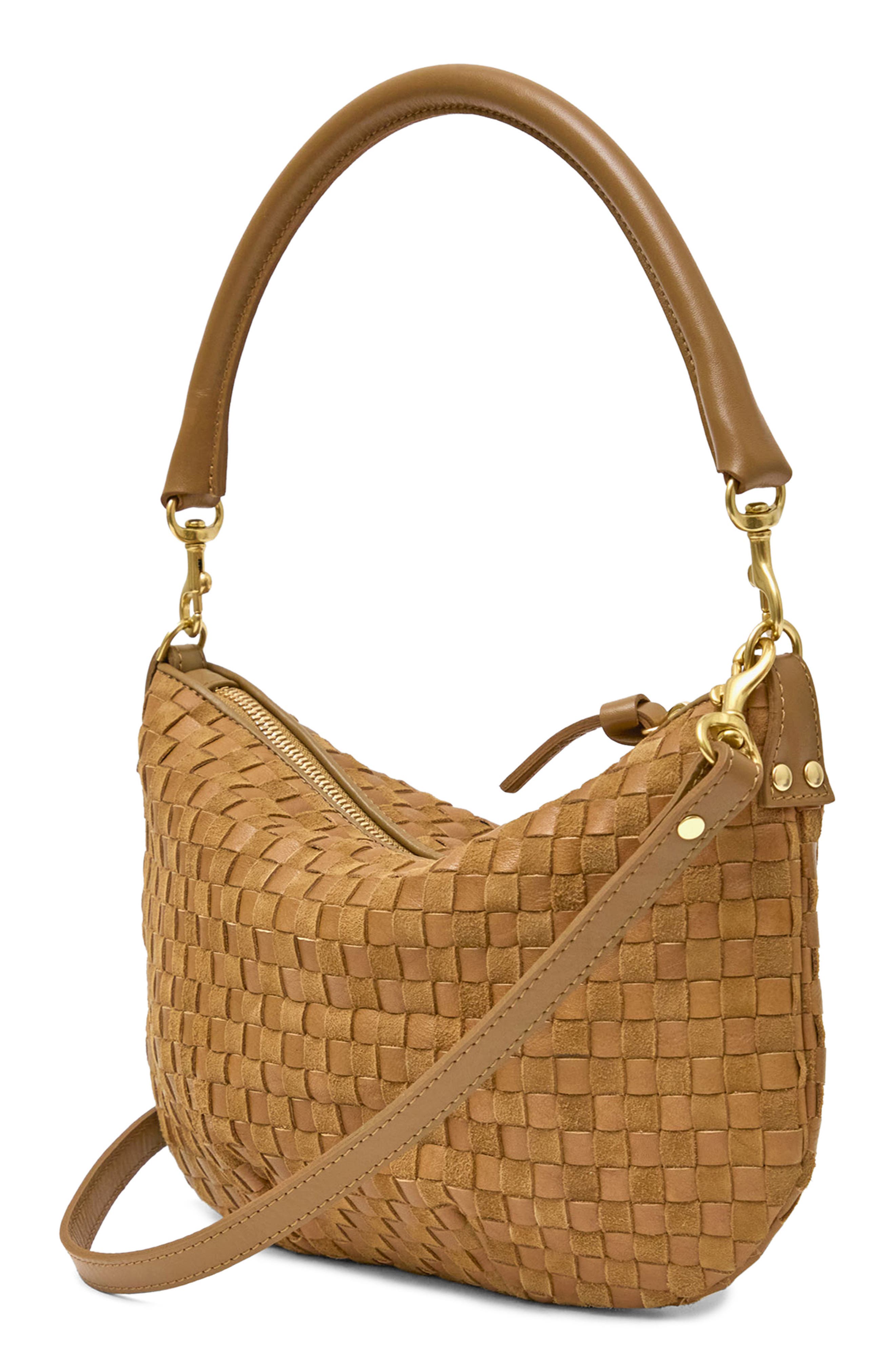 Petit Moyen Woven Messenger Bag, Alternate, color, SEQUOIA
