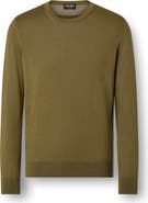 ZEGNA Mélange Cashseta Crewneck Sweater