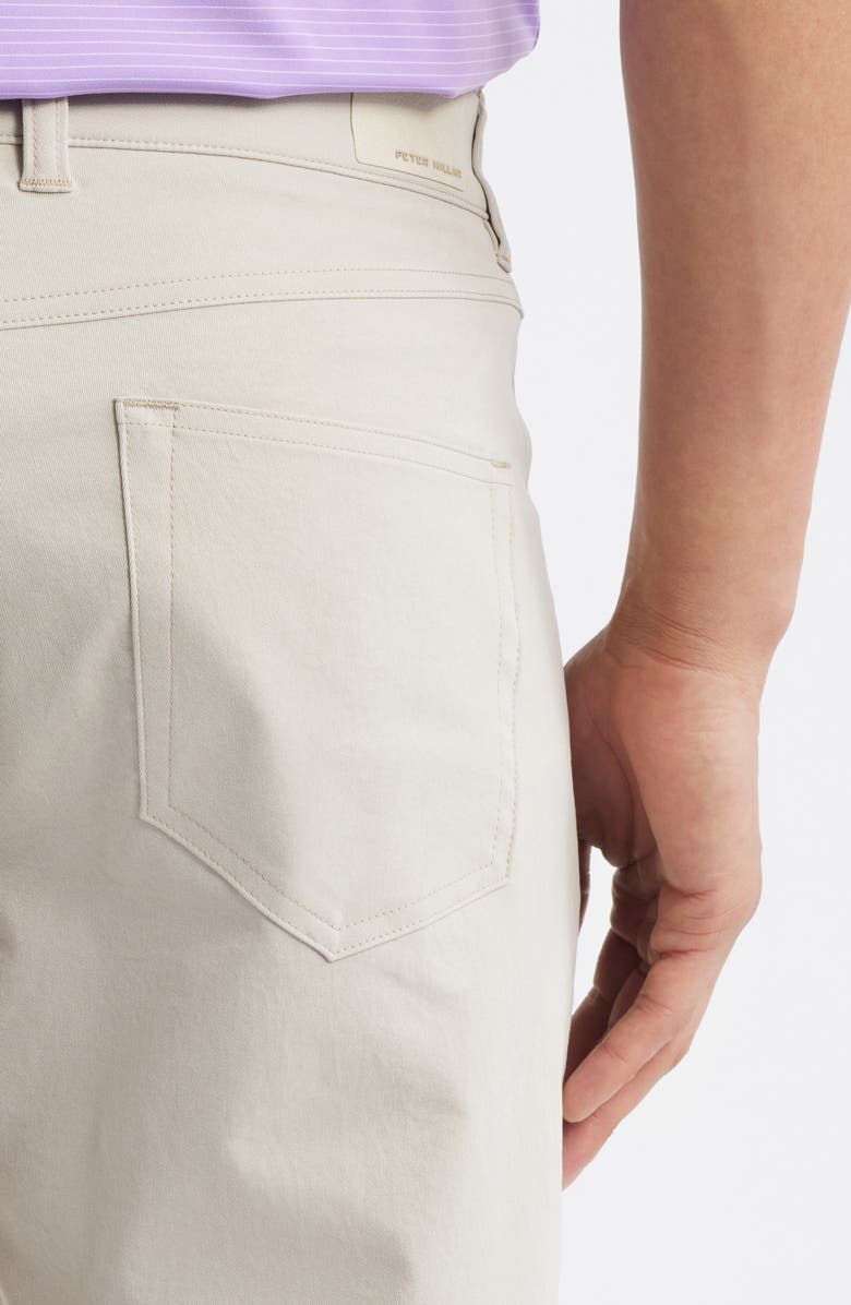 Peter Millar EB66 Performance Five Pocket Pants, Alternate, color, Biscuit