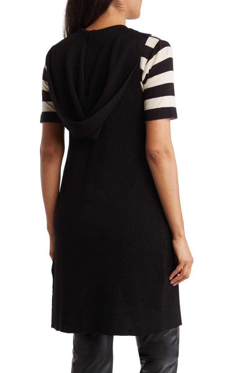 CYRUS Waffle Hooded Vest, Alternate, color, 