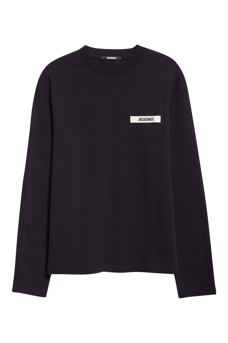 Le T-Shirt Gros Grain T-Shirt, Alternate, color, BLACK