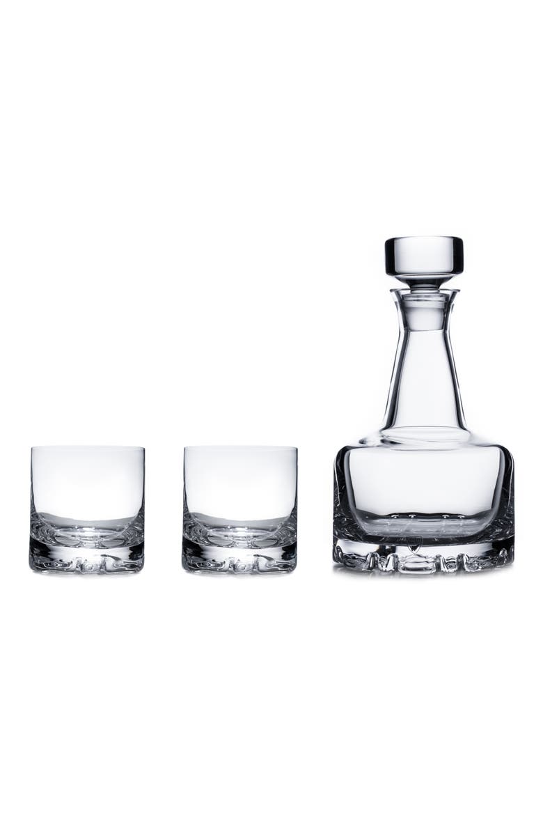 Erik Crystal Decanter & Tumbler Set, Main, color, NO COLOR