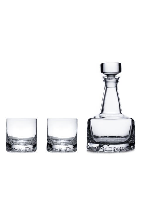 Erik Crystal Decanter & Tumbler Set