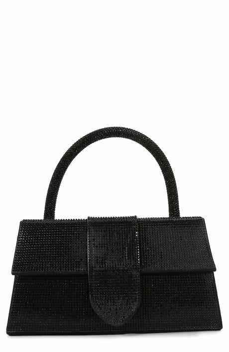 BERNESS Rhinestone Embellished Top Handle Bag