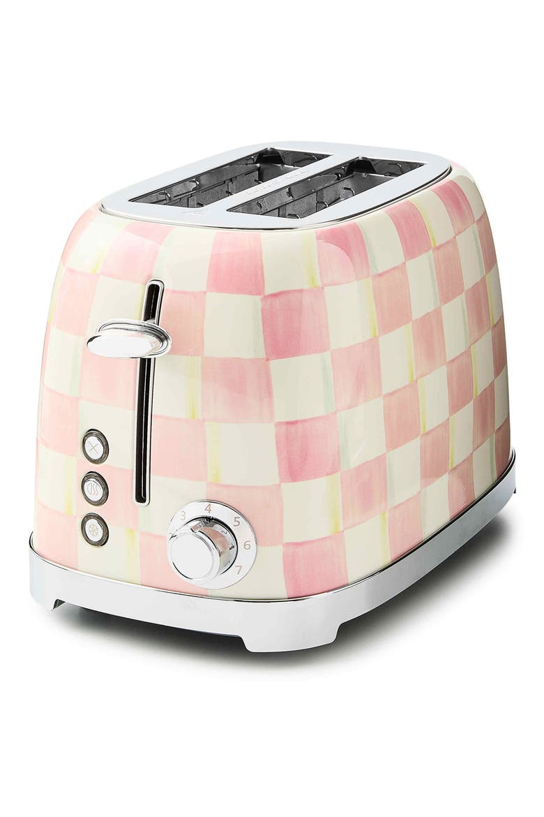 Rosy Check 2-Slice Toaster, Main, color, ROSY