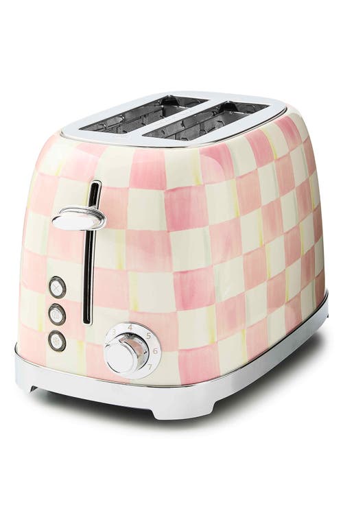 Mackenzie-childs Mackenzie Childs Rosy Check 2-slice Toaster In Multi