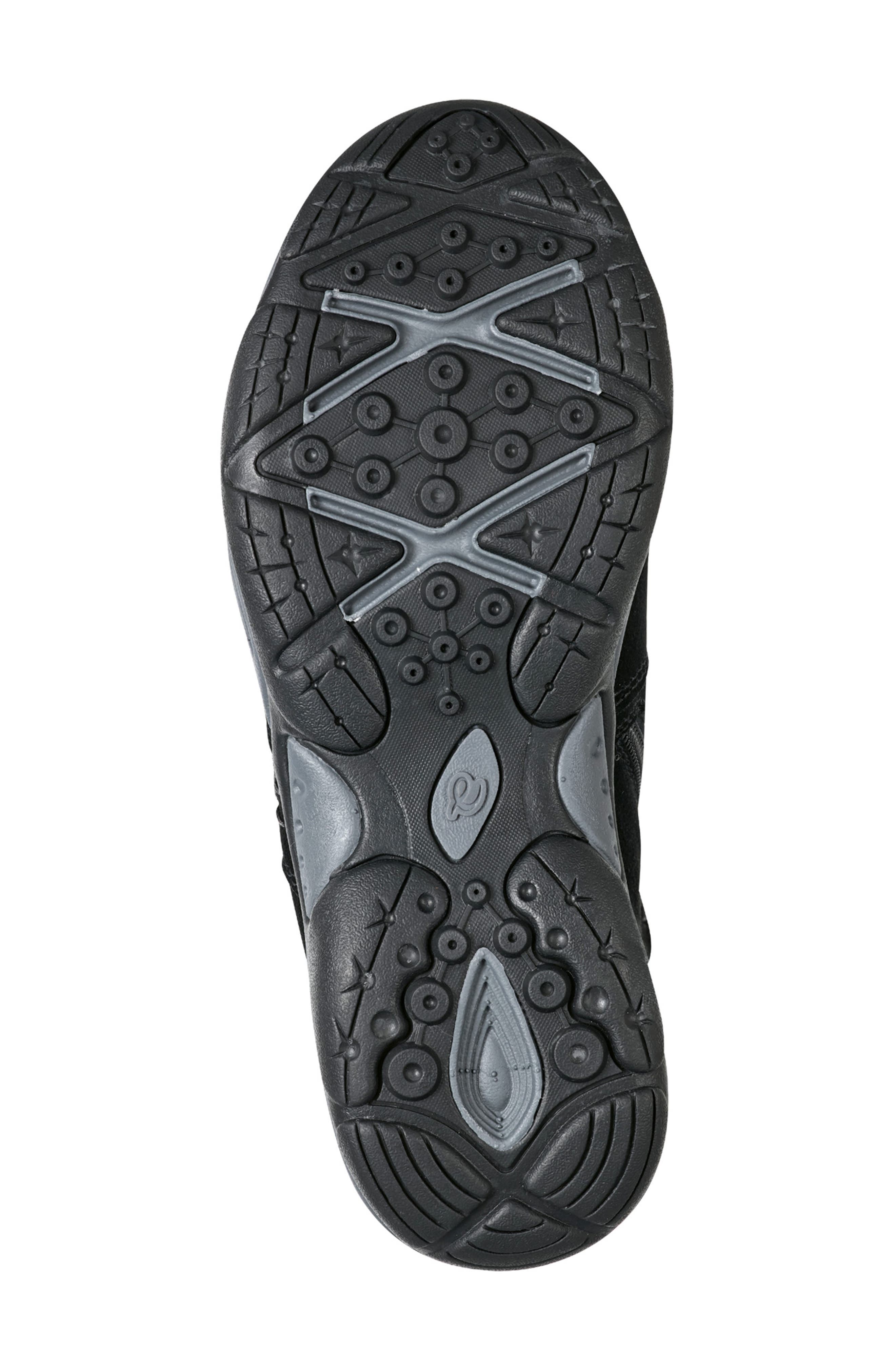 Easy Spirit Erique Water Repellent Faux Shearling Lined Bootie, Alternate, color, Black