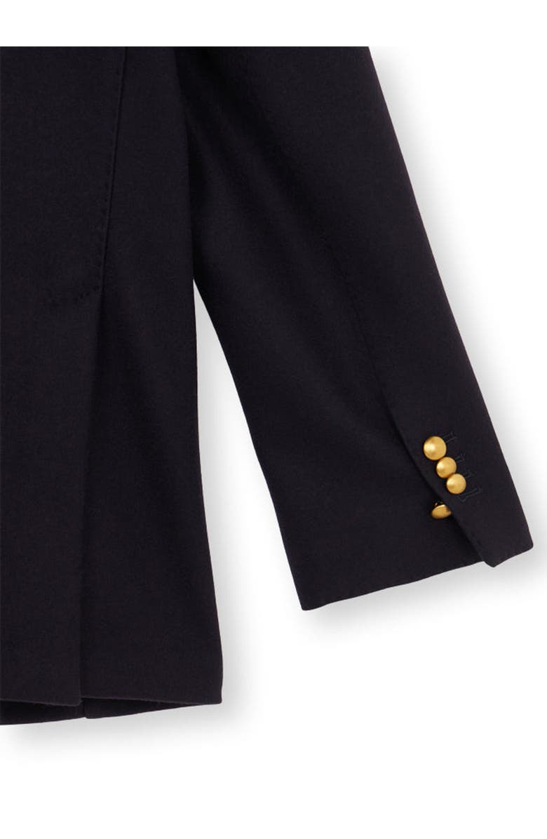 Fortela David Double-Breasted Wool Jacket, Alternate, color, Navy Blue