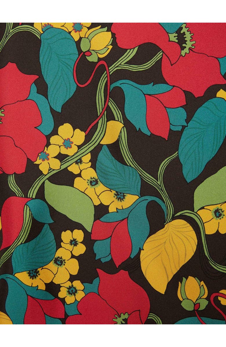 La DoubleJ Twirl Top Vines Brown, Alternate, color, Vines Brown