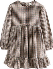 NEXT Kids' Gingham Tiered Dress