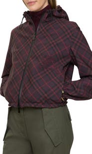 Burberry Cropped Reversible Check Jacket