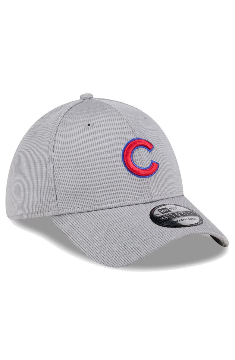 New Era Men's New Era Gray Chicago Cubs Active Pivot 39THIRTY Flex Hat, Alternate, color, Gray