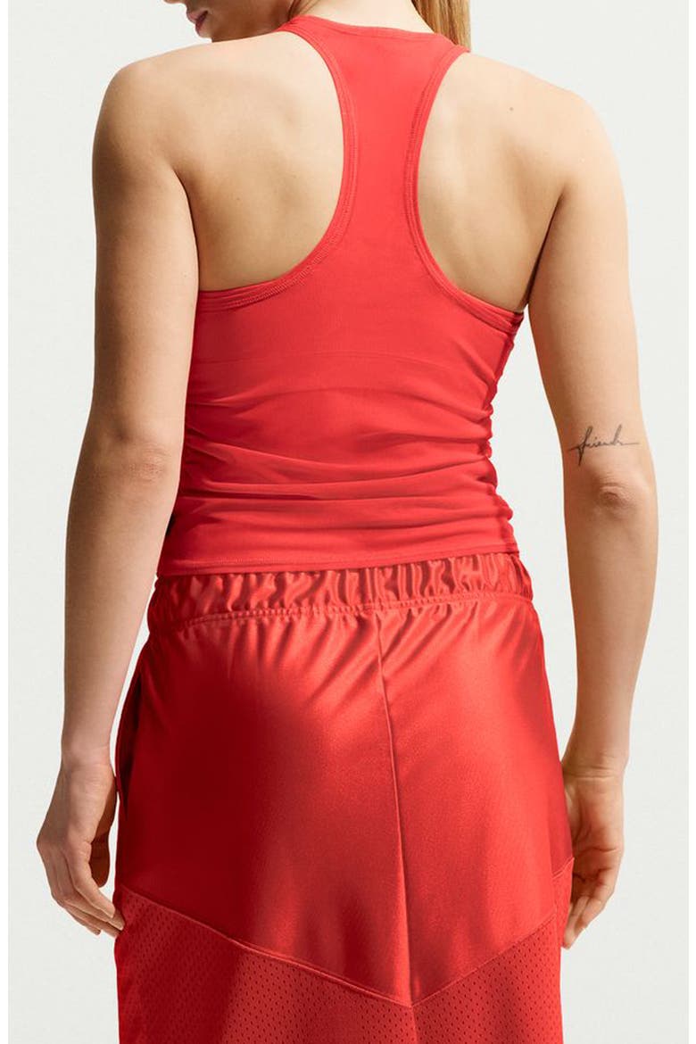 Sheer Racerback Tank, Alternate, color, LIGHT CRIMSON/ SAIL