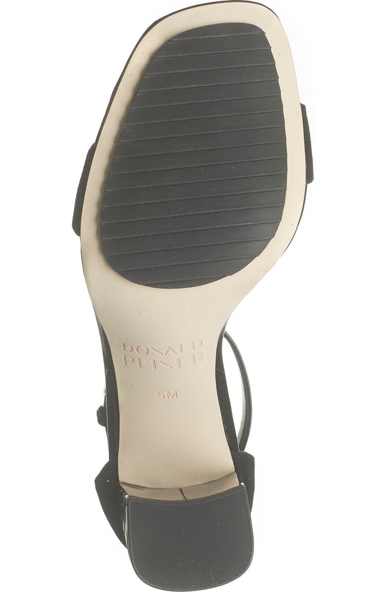 Donald Pliner Priyah Lizard Print Suede Sandal, Alternate, color,