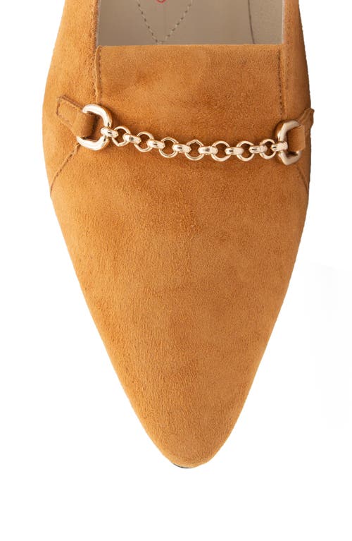 Amalfi By Rangoni Panda Pointed Toe Pump In Whiskey Cashmere