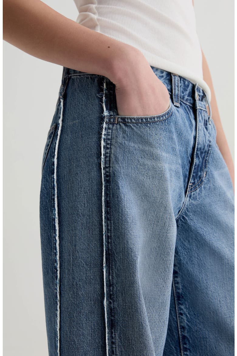 Adria Low Rise Baggy Wide Leg Jeans, Alternate, color, SOCIALITE