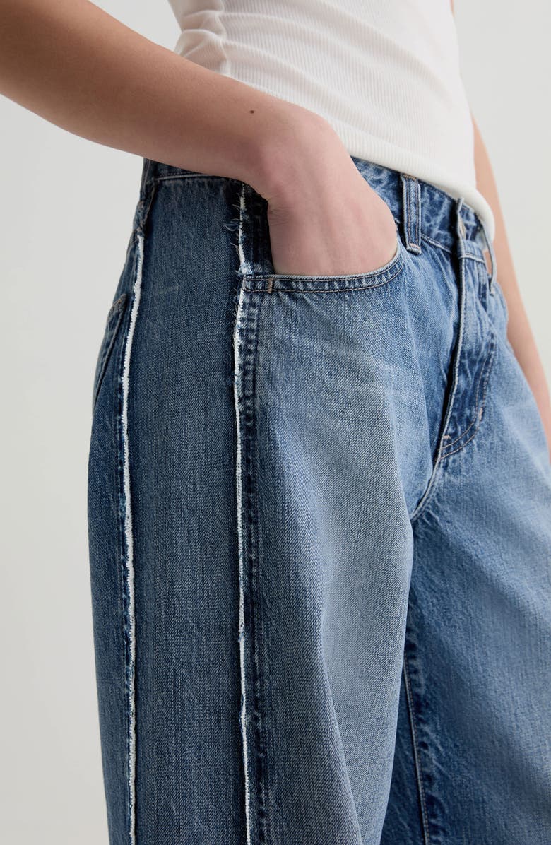 AG Adria Low Rise Baggy Wide Leg Jeans, Alternate, color, Socialite