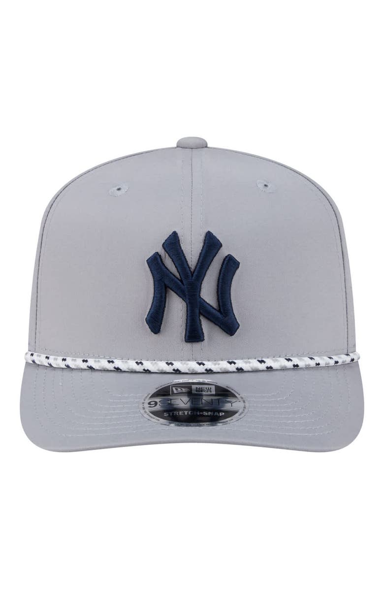 New Era Men's New Era Gray New York Yankees Sport Rope 9SEVENTY