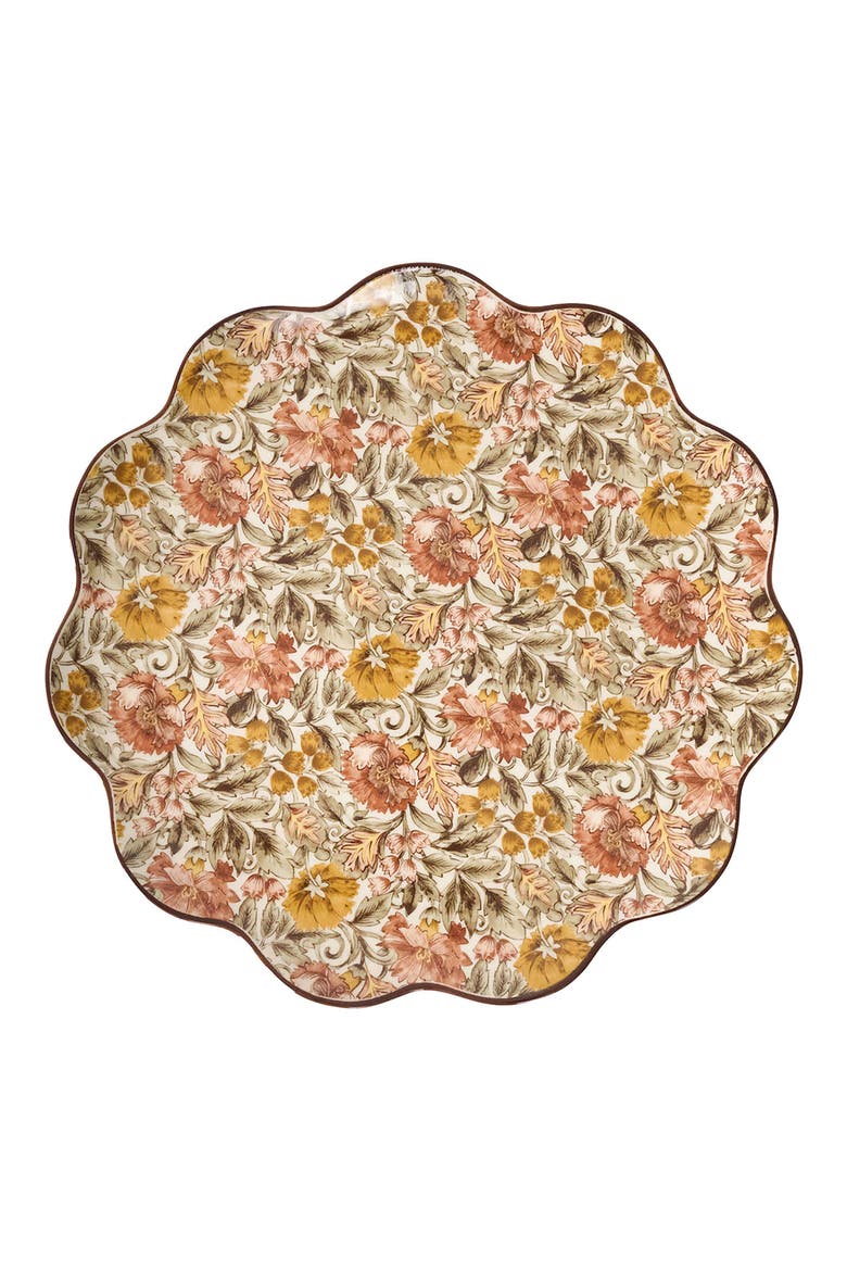 Willa Charger Plate, Main, color, AMBER