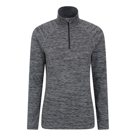 Womens/ladies Bend & Stretch Half Zip Midlayer Top