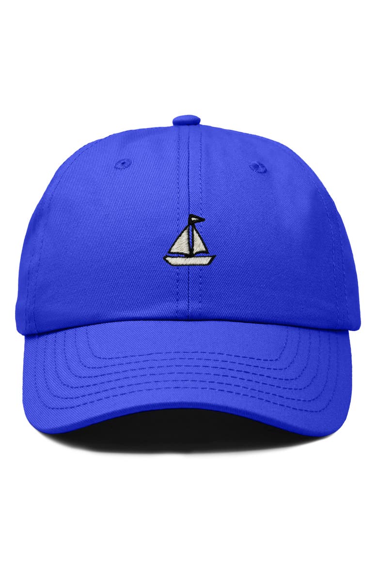 Sail Dad Cap, Main, color, Royal Blue