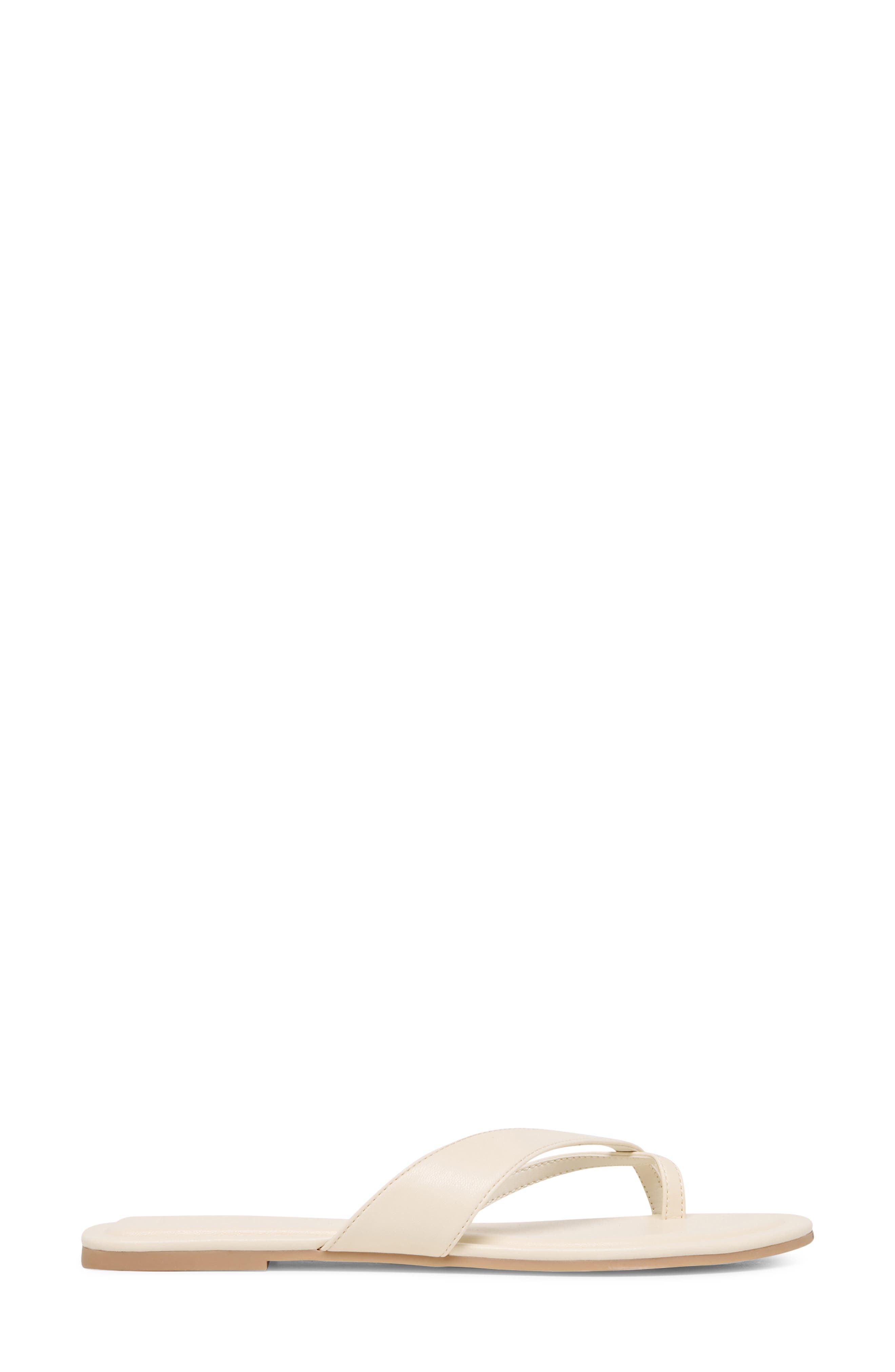 Lenex Toe Loop Sandal, Alternate, color, OFF WHITE STELLA