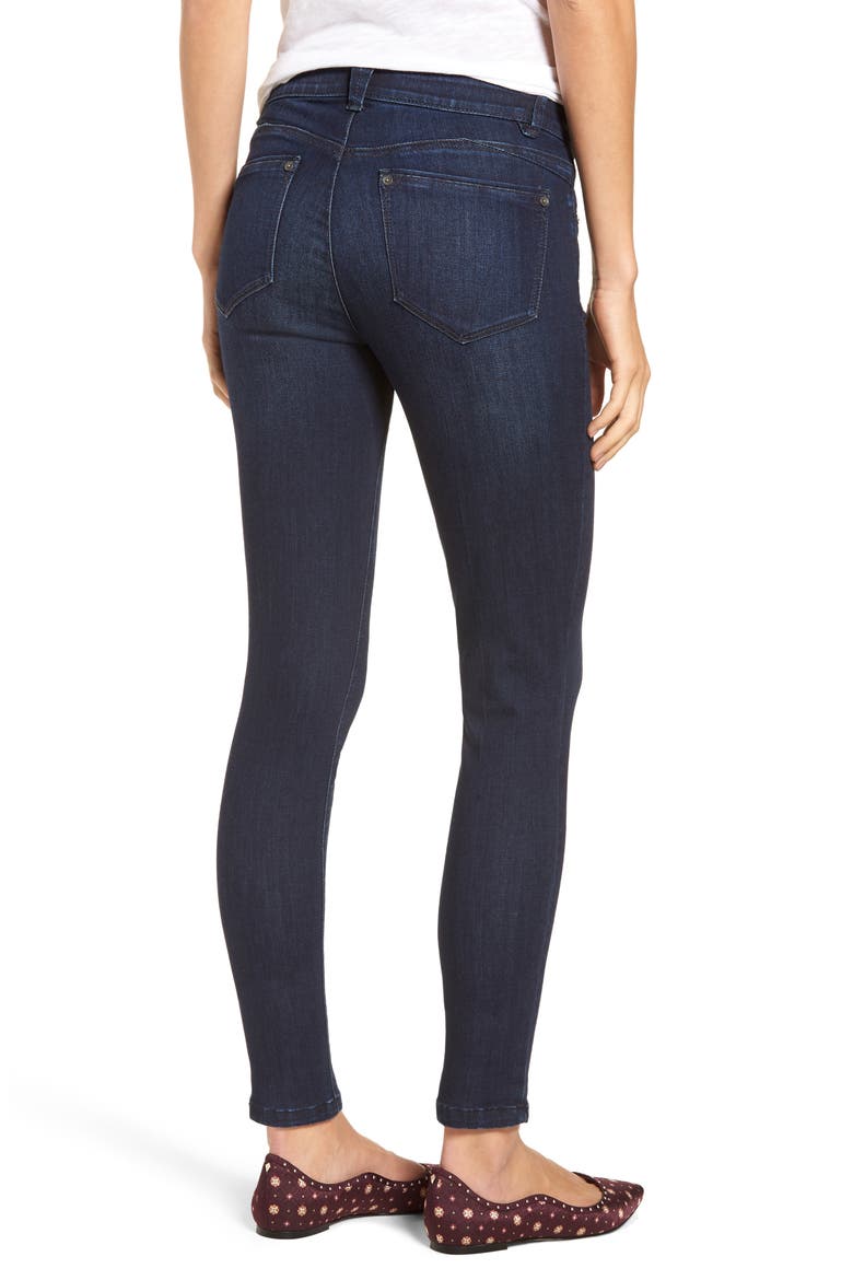 Sophie 'Ab'Solution Skinny Ankle Jeans, Alternate, color, INDIGO