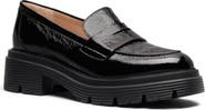 Stuart Weitzman Hudson Lite Lugged Platform Penny Loafer