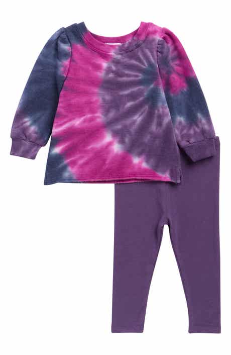 Splendid Disco Tie Dye Sweatshirt & Leggings Set