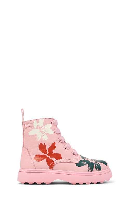 Camper Kids' Norte Twins Mismatch Boot In Pink