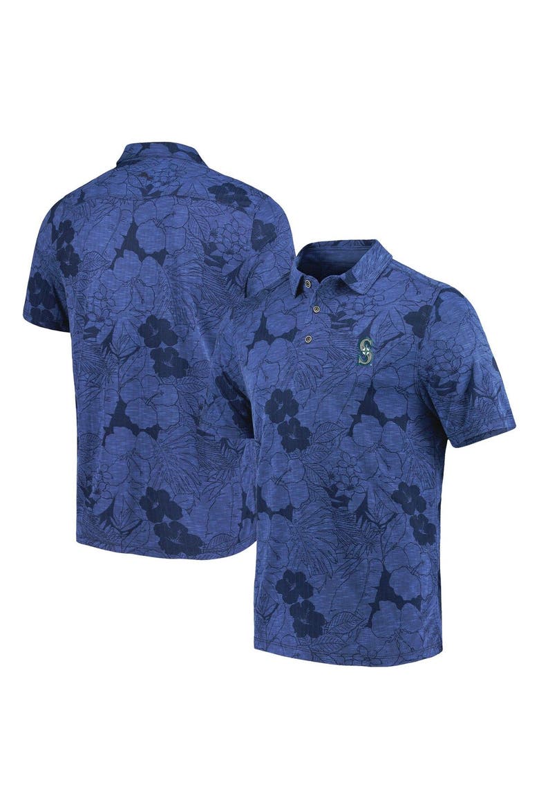 Men's Tommy Bahama  Navy Seattle Mariners Blooms Polo, Main, color, Navy