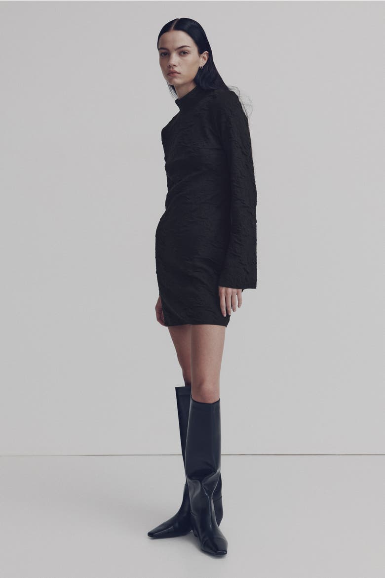 Open-back Dress, Alternate, color, Black