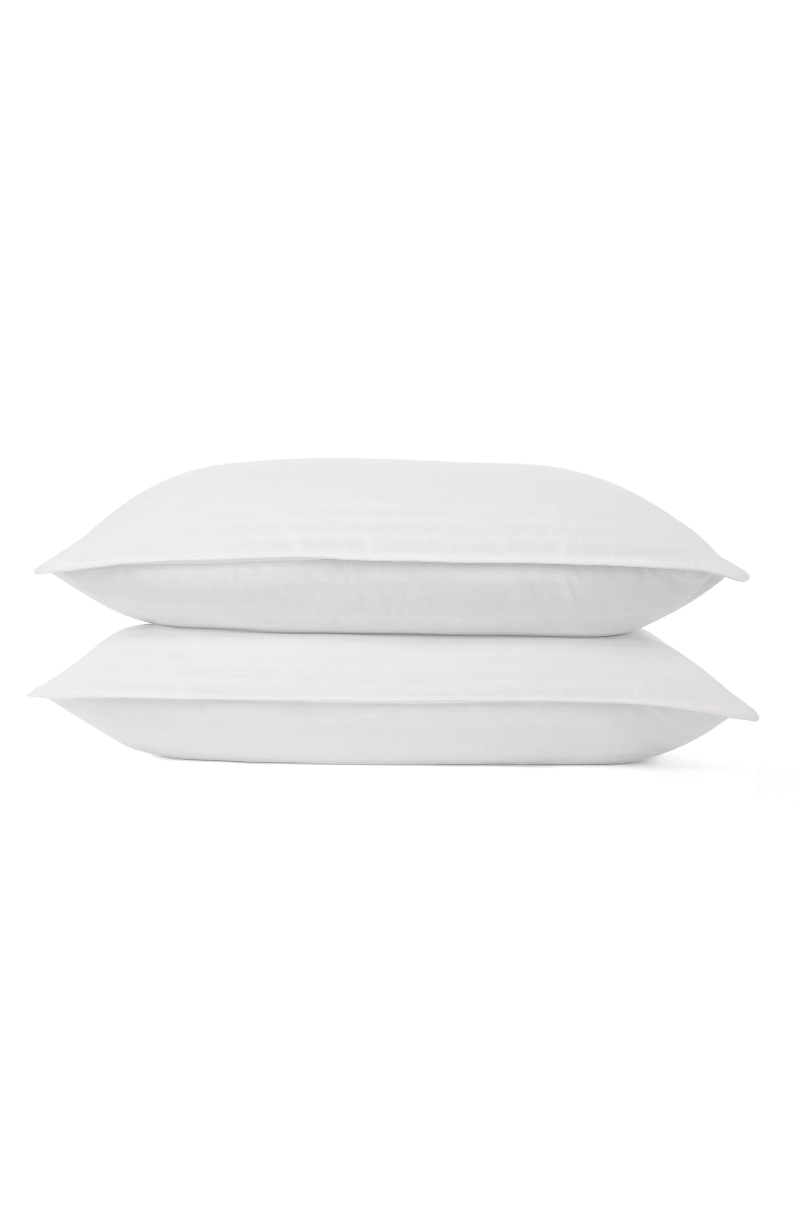 HOMESPUN 2-Pack Gel Fiber Cotton Pillows
