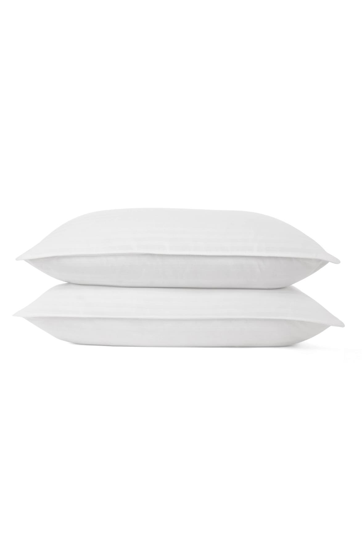 Homespun 2-Pack Gel Fiber Cotton Pillows