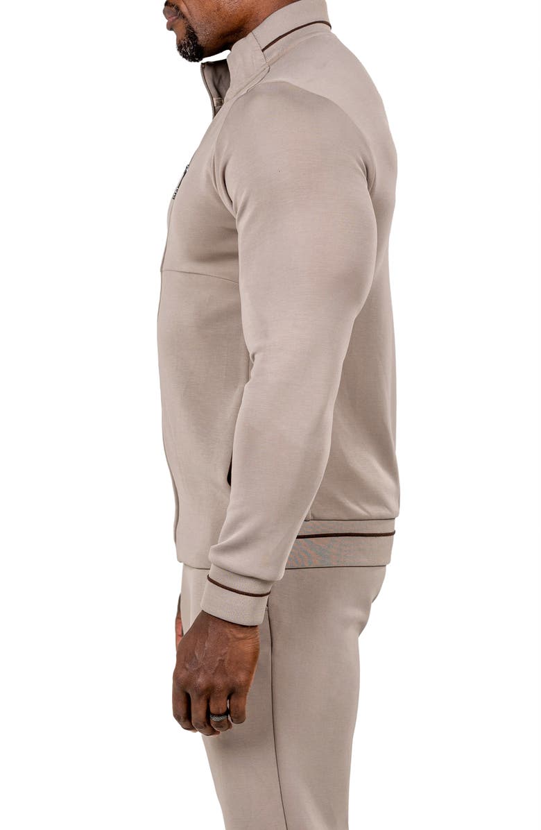 Maceoo Marthyr0002 Grey Zip Sweatshirt, Alternate, color, 