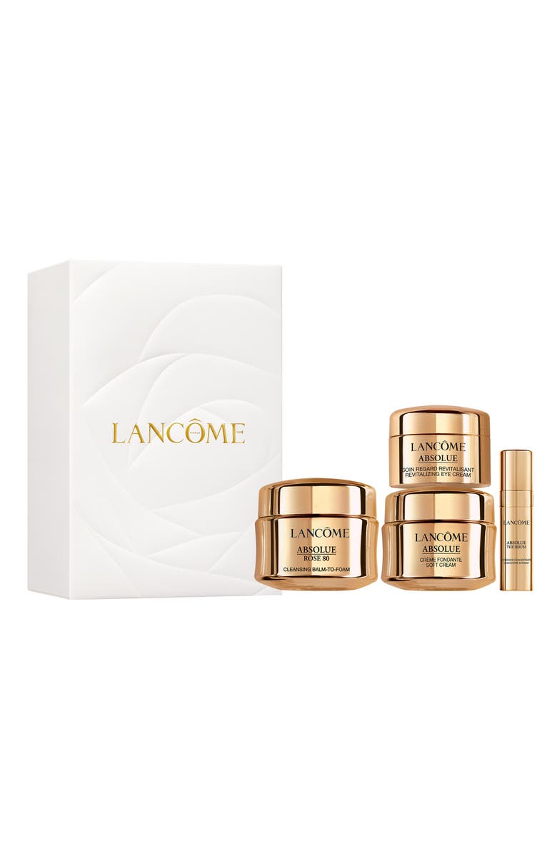 Lancôme Absolue Discovery 4-Piece Skincare Gift Set $179 Value, Main, color,