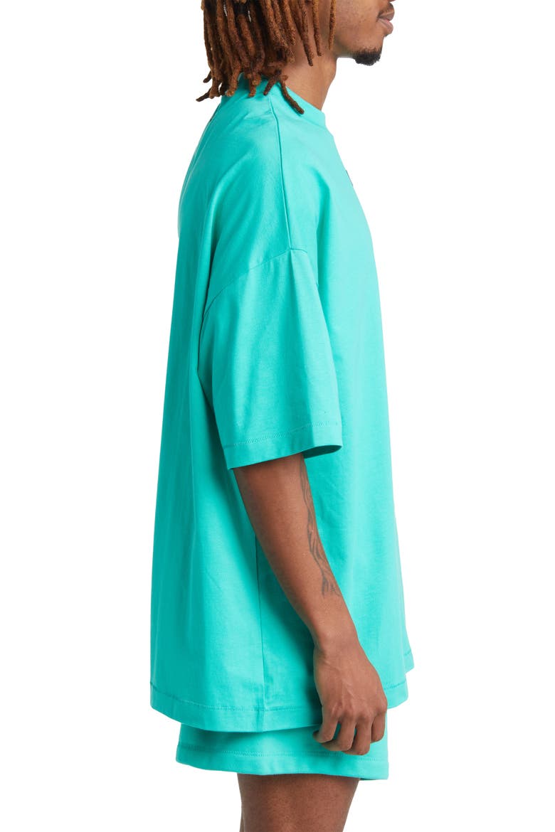 Logo Cotton T-Shirt, Alternate, color, MINT LEAF