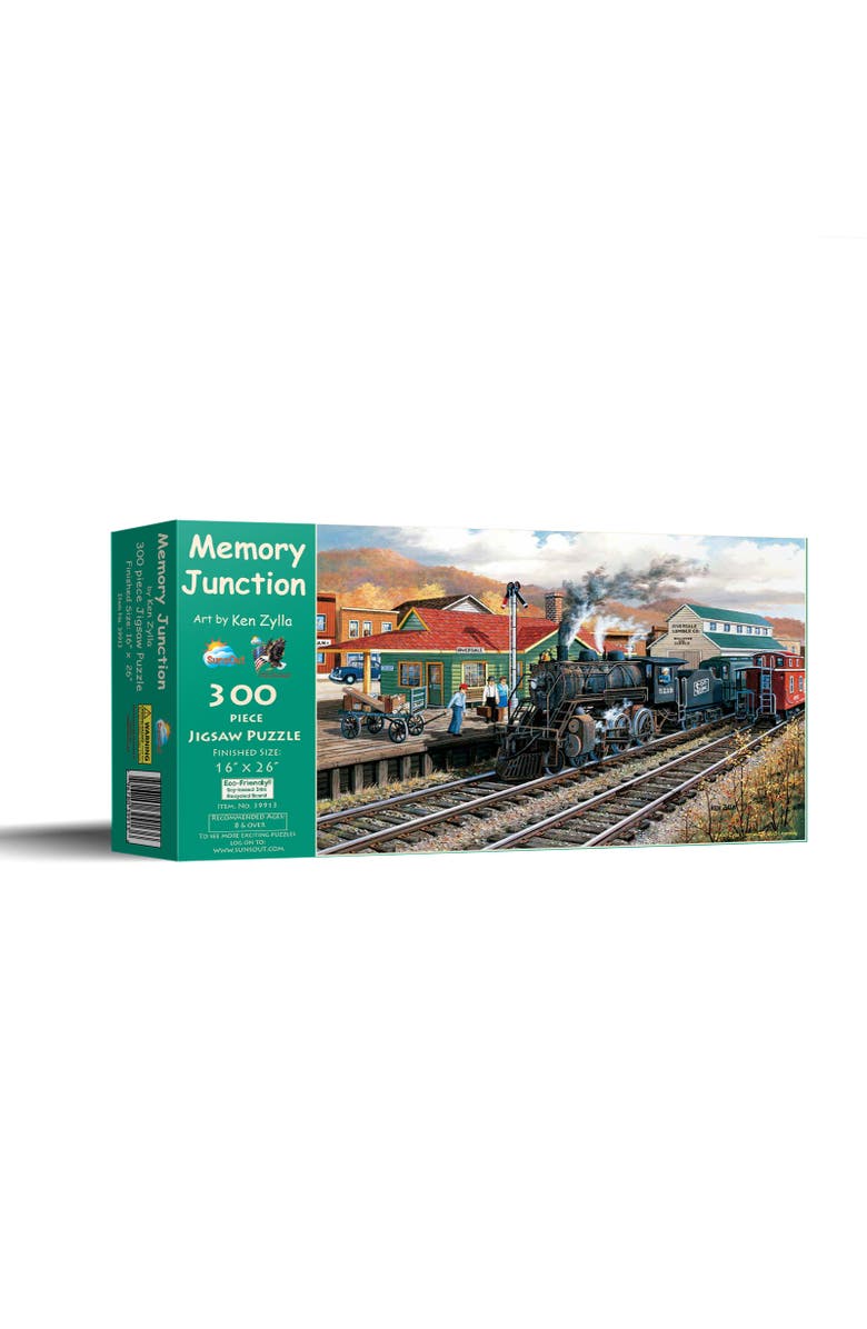 Sunsout Memory Junction 300 piece Jigsaw Puzzle for Adults, Main, color, Multicolor